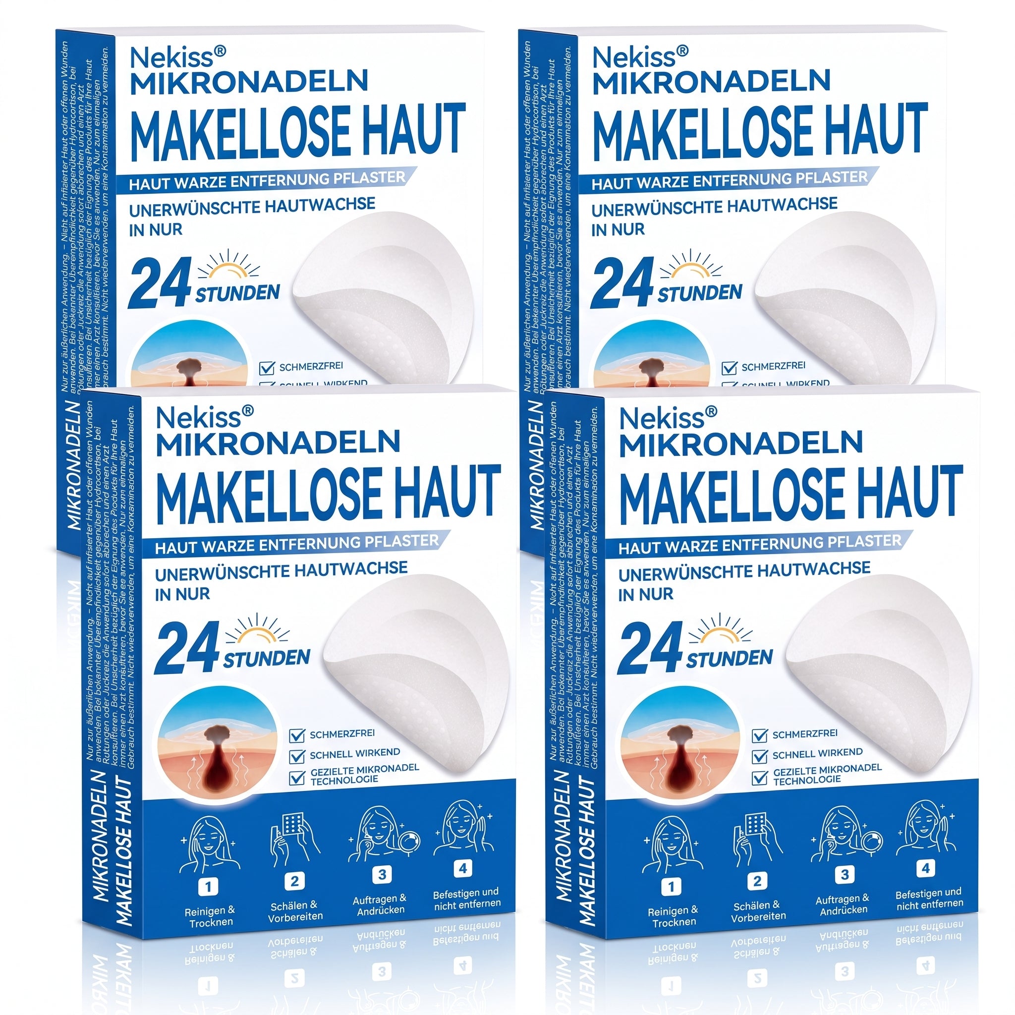4 Packungen | Familien-Sparpaket 👨‍👩‍👧‍👦 Bestes Preis-Leistungs-Verhältnis
